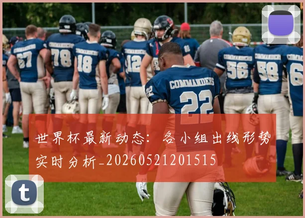 世界杯最新动态：各小组出线形势实时分析_20260521201515
